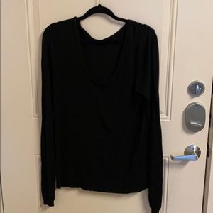 Black Athletic Sweater